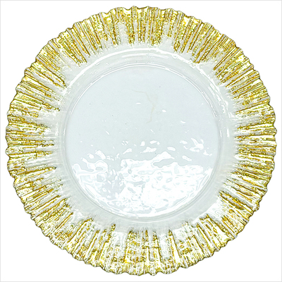 Platzteller 33,5cm _Aura gold__top